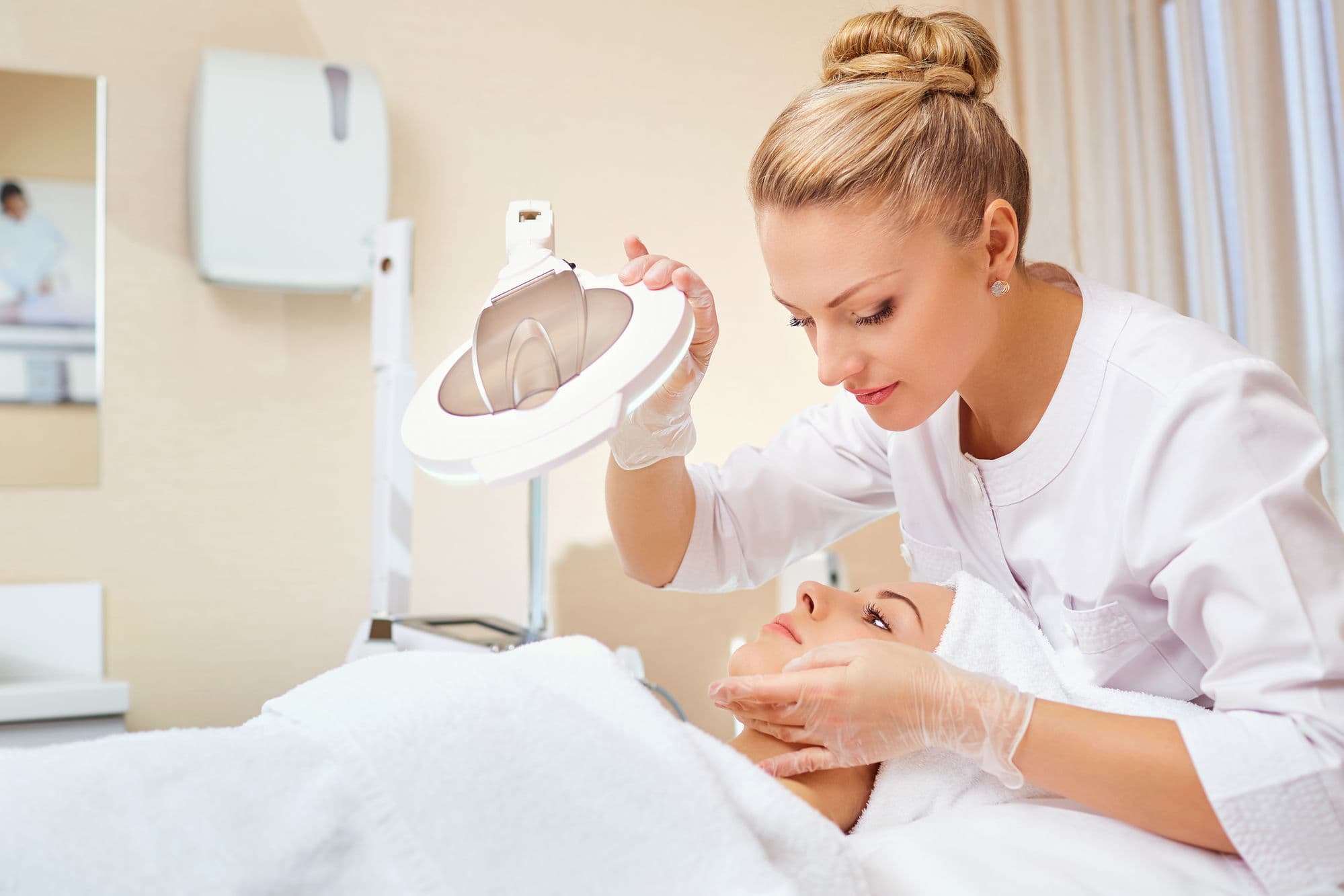 Medical facial treatment