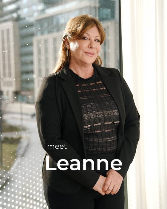 Meet Leanne, RN.
Leanne has 20 years of clinical experience, with 10 of those at